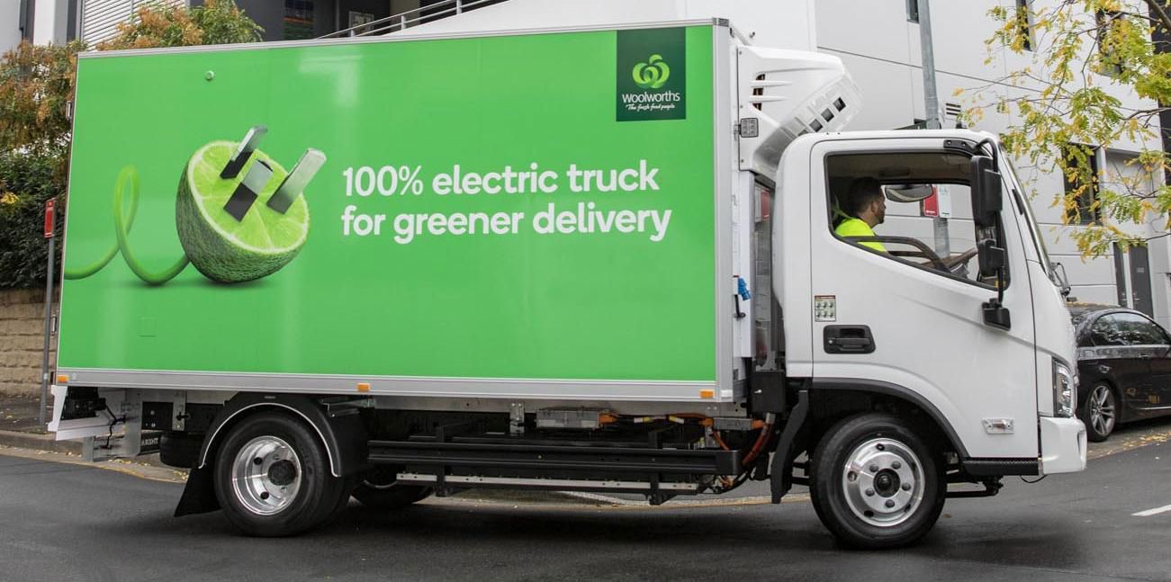 Cleaner, quieter grocery deliveries with Zenobē, Woolworths Cleaner, quieter grocery deliveries with Zenobē, Woolworths
